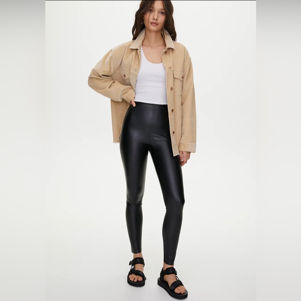 Wilfred Vegan Leather Jemma Legging, Size XXS